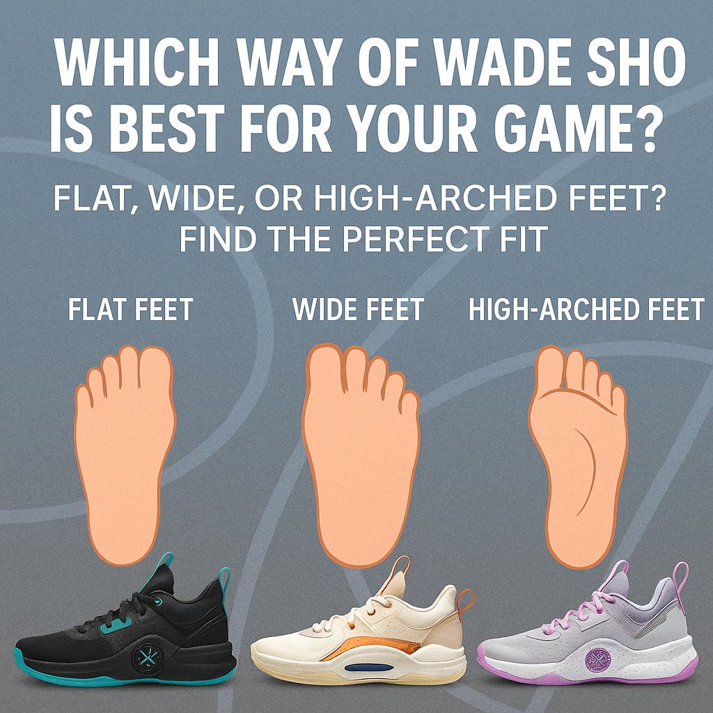 Which Way of Wade Shoe Is Best for Your Game? Find the Perfect Fit for Flat, Wide, or High-Arched Feet