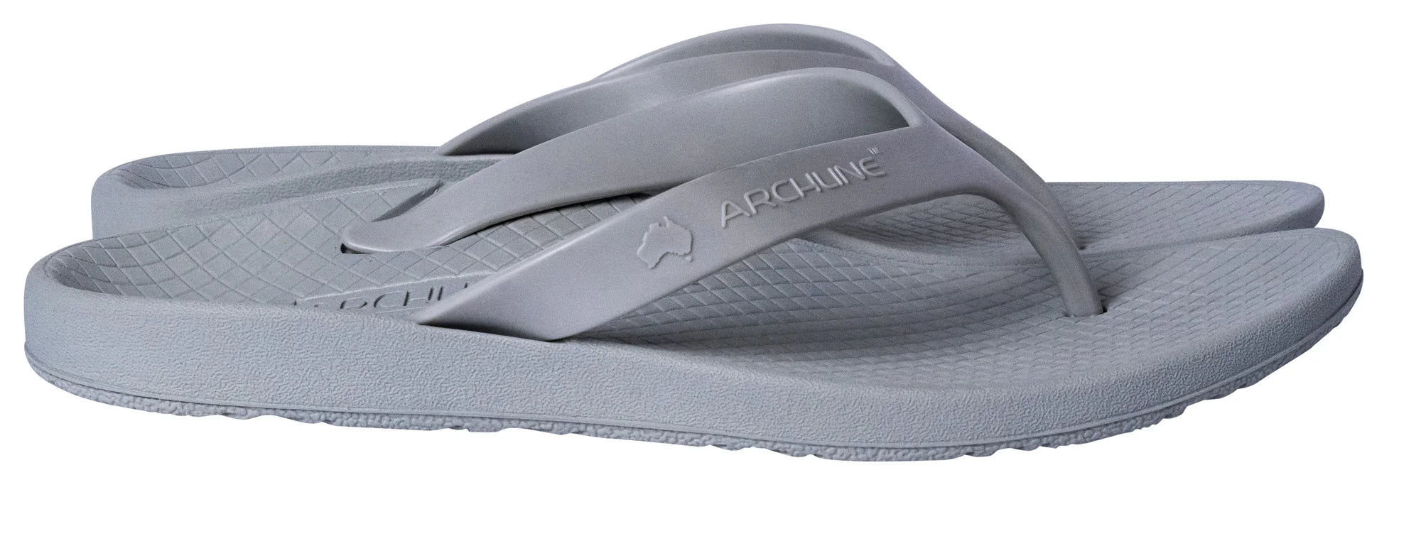 Archline Kids Orthotic Thongs – Grey – Foot HQ Podiatry Foot