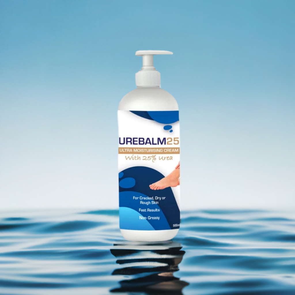 UreBalm25 Pump 500mL Foot Moisturiser Urea Cream