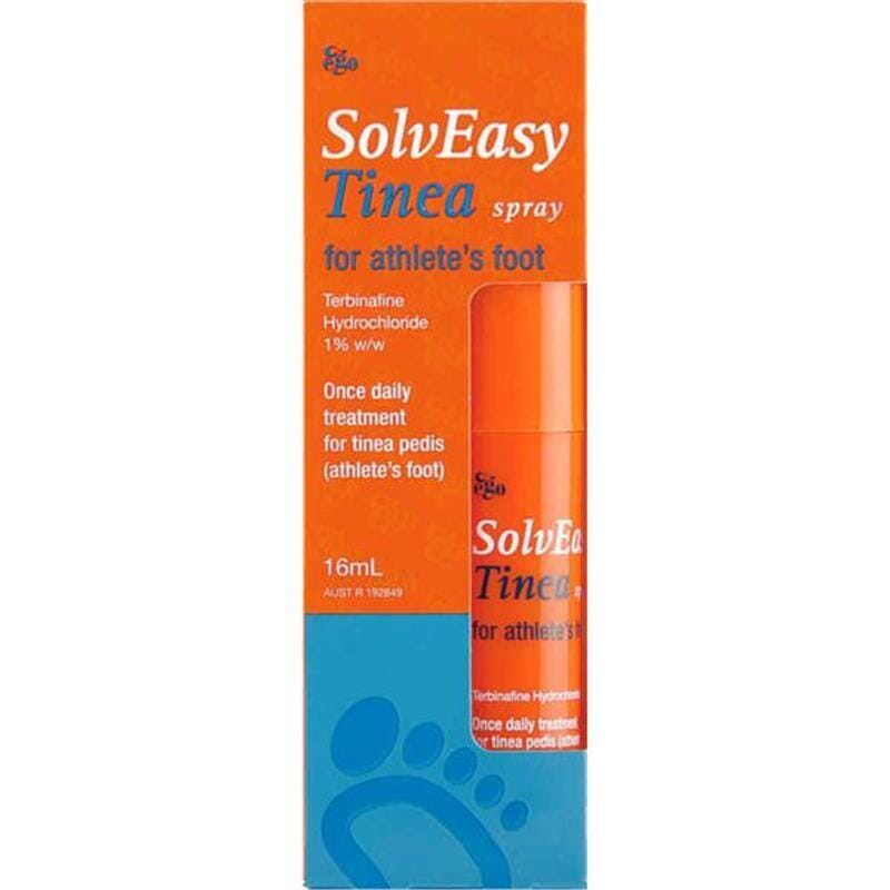 Foot HQ Foot Care SolvEasy Tinea Spray Anti-Fungal Itchy Athletes Feet