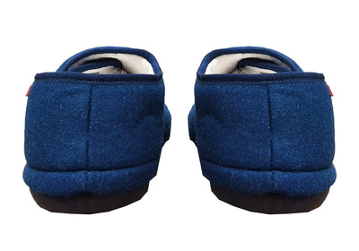 Archline Orthotic Slippers Plus – Dark Blue