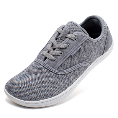 Wide-Toe-Box Barefoot Shoes for Men Minimalist Breathable Comfortable Trail Walking Shoes