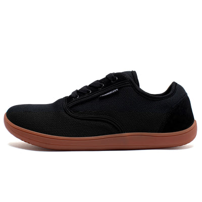 Wide-Toe-Box Barefoot Shoes for Men Minimalist Breathable Comfortable Trail Walking Shoes
