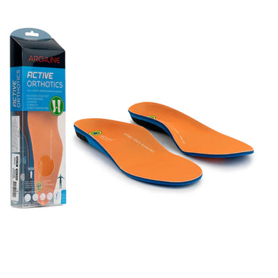 Archline Orthotic Insoles Work Active – Full Length (Unisex) Plantar Fasciitis Foot Pain Relief