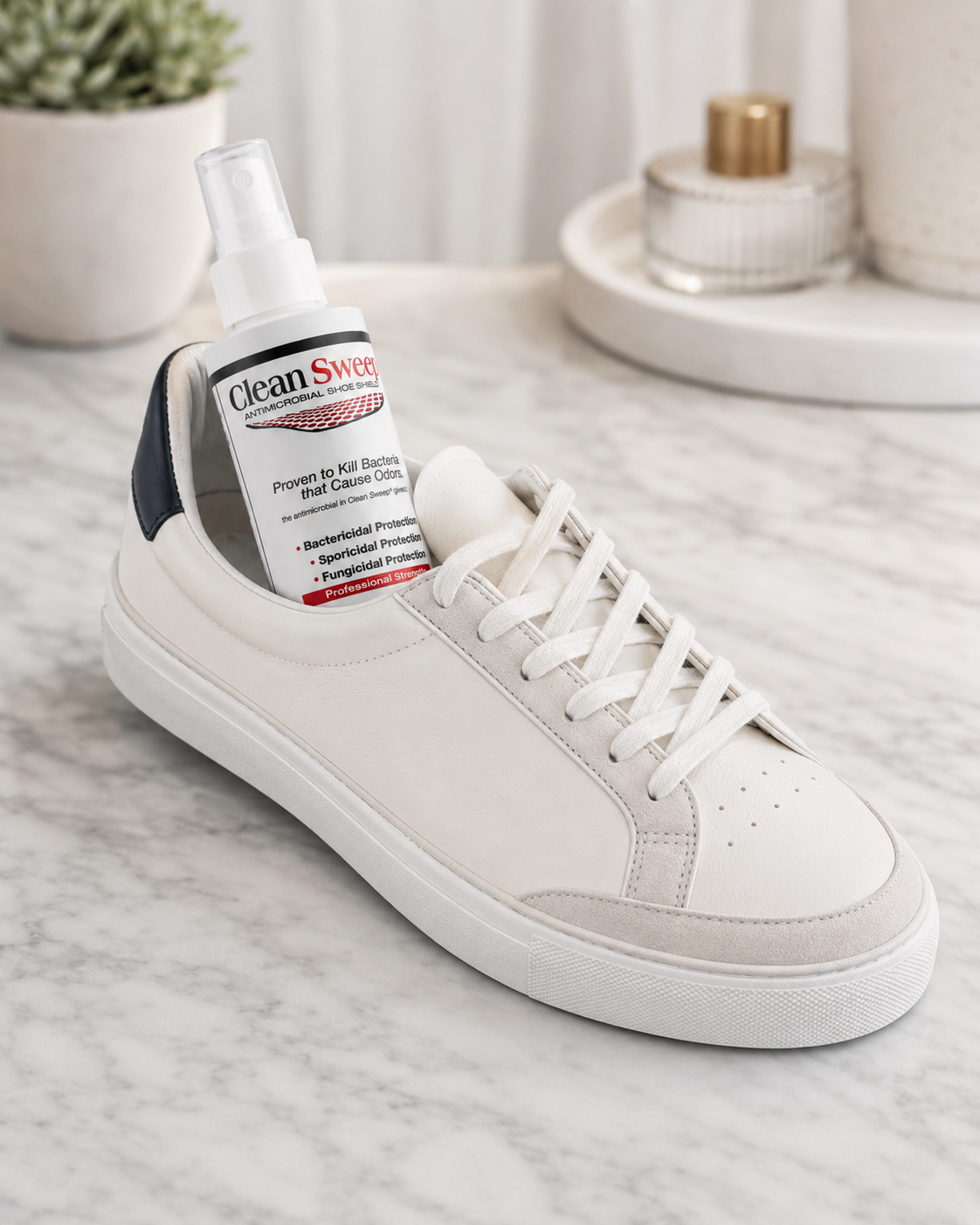 Clean Sweep | Antimicrobial Nano Silver Shoe Shield