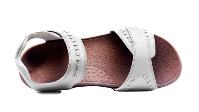 Caroline Orthotic Sandals - White