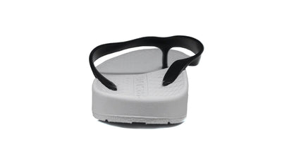 Archline Balance Orthotic Thongs - White/Black