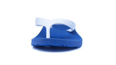 Archline Kids Orthotic Thongs – Blue/White