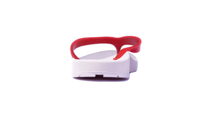 Archline Balance Orthotic Thongs - White/Red