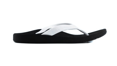 Archline Balance Orthotic Thongs - Black/White