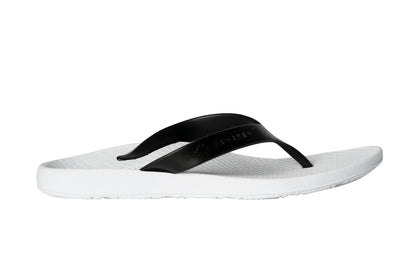 Archline Balance Orthotic Thongs - White/Black