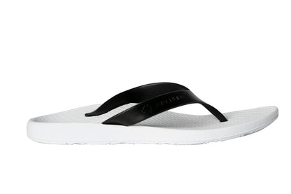 Archline Balance Orthotic Thongs - White/Black