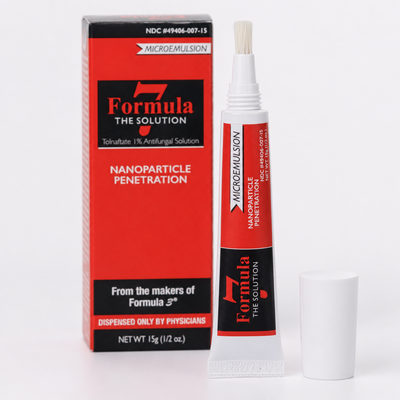 Formula 7 – The Solution | Tolnaftate 1% Antifungal Nail Solution 15g