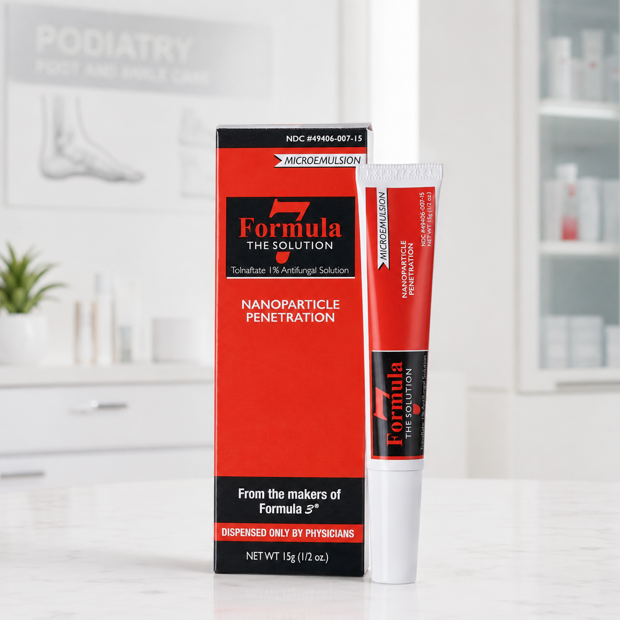 Formula 7 – The Solution | Tolnaftate 1% Antifungal Nail Solution 15g