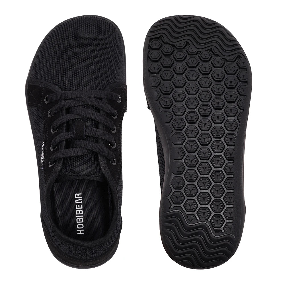 Unisex Wide Toe Barefoot Shoes for Men Women Outdoor Trail Running Minimalist Walking Shoes Lightweight and Breathable