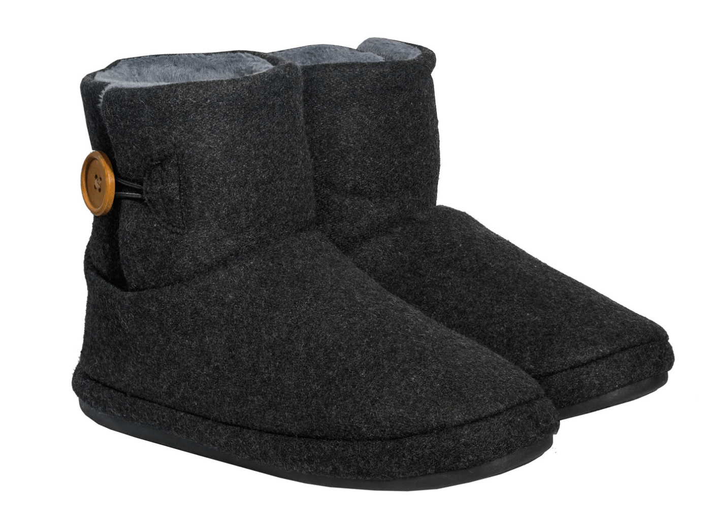 Axign Footwear 35 Charcoal Ugg Boot Unisex Arch Supporting Slippers