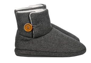 Axign Footwear Wolf Grey Ugg Boot Arch Supporting Slippers