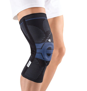 Bauerfeind Compression & Braces 1 / Black / Left GenuTrain P3 Sports Injury and Instability Knee Brace