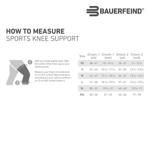 Bauerfeind Compression & Braces Sports Active Knee Support Brace