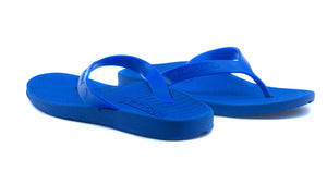 Foot HQ Footwear 44 Archline Orthotic Arch Support Flip Flop Thongs (Blue)