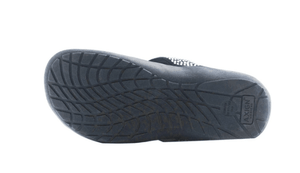 Foot HQ Footwear Alexa Orthotic Flip Flops with Arch Support - Black Rhinestone