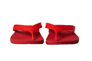 Foot HQ Footwear Archline Orthotic Arch Support Flip Flop Thongs (Red)