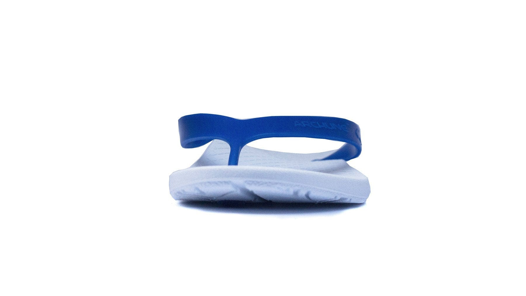 Archline Orthotic Arch Support Flip Flop Thongs (Blue / White