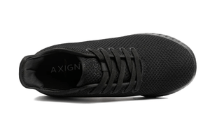 Foot HQ Footwear Axign River Lightweight Casual Orthotic Shoe - Black (Mens)