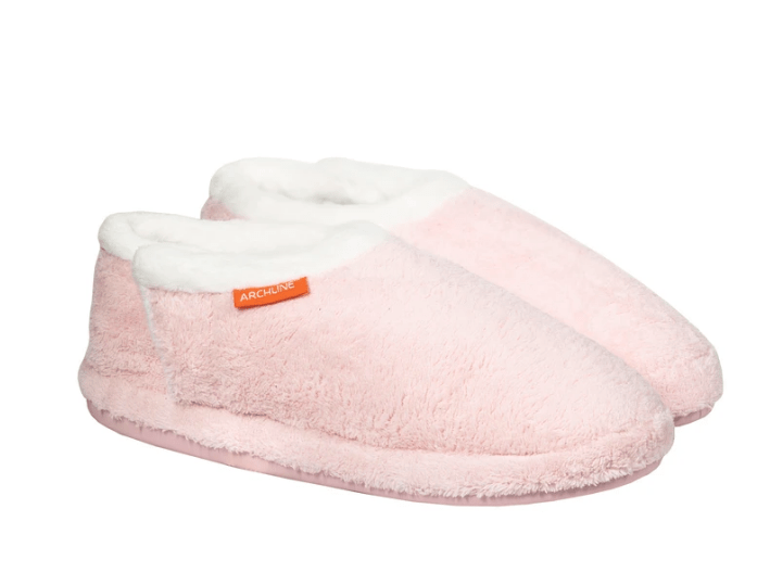 Foot HQ Footwear Euro 35/US 4 Archline Orthotic Slippers Closed – Baby Pink (Womens)