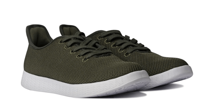 Foot HQ Footwear Euro 44 Axign River Lightweight Casual Orthotic Shoe - Army Green (Mens)