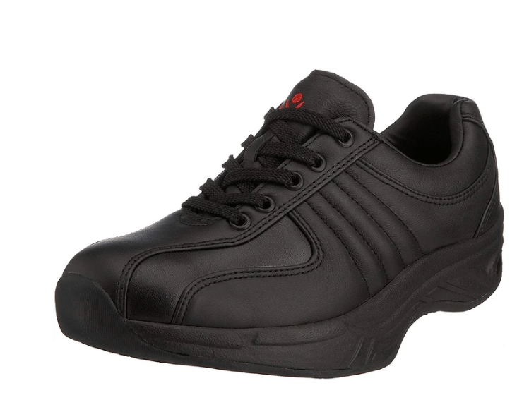 Chung Shi AuBioMo Comfort Step Classic Sneaker Black Womens Foot HQ Podiatry Foot Ankle Specialists