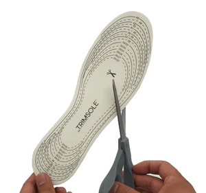 Foot HQ Insole One Size Fits All TRIMSOLE Memory Foam Insoles – Warm Synthetic Wool Lined Insole
